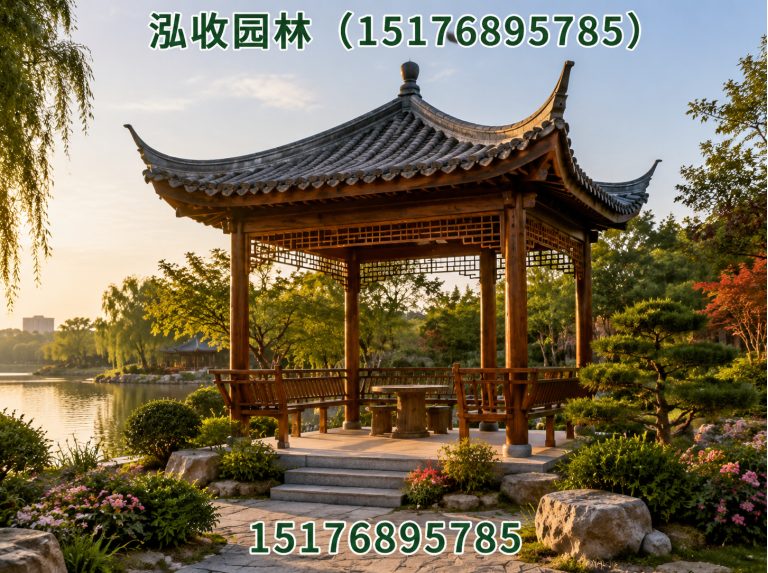 玉溪防腐木凉亭展示图
